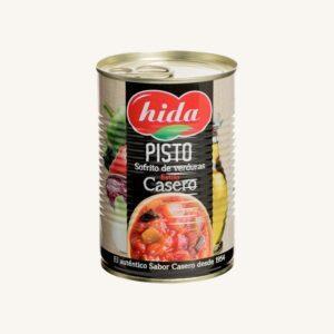 Pisto - sofrito van groenten, huisgemaakt, uit Murcia, blik