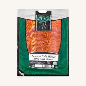 Lomo (gezouten lendestuk) de Cebo Ibérico 50%, voorgesneden