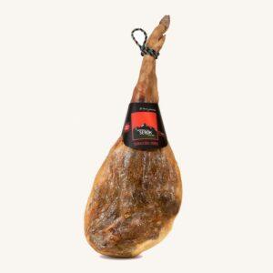 Jamón Serrano (ham) de Serón (IGP), uit Andalusië, Selección 1880, 20+ maanden curatie, volledige been