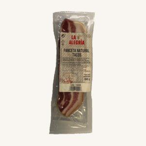 Natuurlijk varkensbuikspek (Panceta), uit La Rioja, blok
