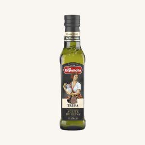 Extra vierge olijfolie met witte truffelsmaak, uit Andalusië, fles