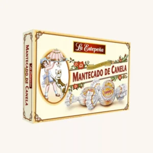 La Estepeña Mantecado de Canela (kaneel), Selecto, uit Sevilla, middelgrote doos