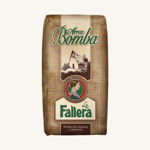 Bomba-rijst uit Valencia, in een zak.