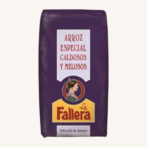 Speciale rijst voor bouillonrijst en romige rijst (arroz caldoso y arroz meloso), uit Valencia, zak