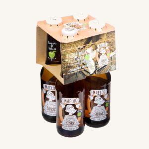 Biologische zoete cider - 4 flessen
