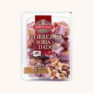 Torrezno de Soria dados (blokjes gemarineerd buikspek voorgekookt), klein bakje