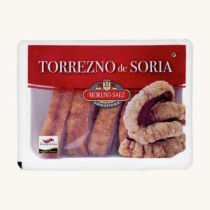 Torrezno de Soria (gemarineerde, voorgekookte varkensbuik), kleine schaal