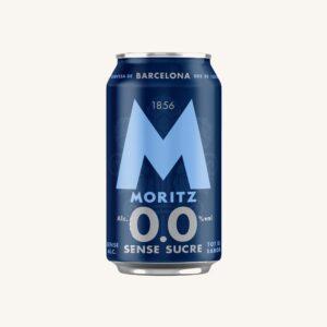 Moritz 0.0 bier (alcoholvrije lager), blikje