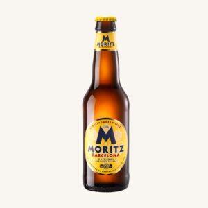 Moritz Original Barcelona bier (lager pilsner), fles