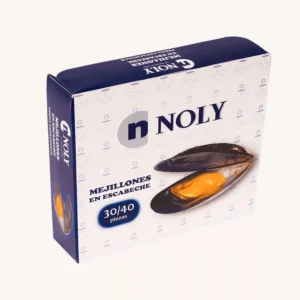 Ingelegde mosselen (mejillones en escabeche), groot blik à 30-40 stuks