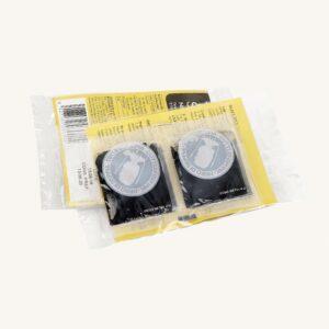 Gesteriliseerde inkt van de sepia (tinta de sepia), ideaal voor zwarte rijstpaella (arroz negro), verpakking van 4 x 4 g