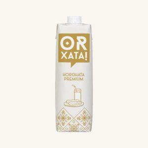 Of XATA (Polo) Premium Horchata de Chufa (tijgernootmelk) UHT, met 30% meer chufa, uit Valencia, fles