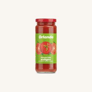 Biologische gebakken tomatensaus (tomate frito), uit La Rioja, fles
