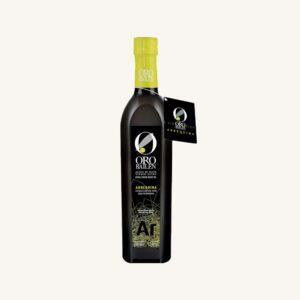 Extra vierge olijfolie, Arbequina-variëteit, uit Andalusië, fles