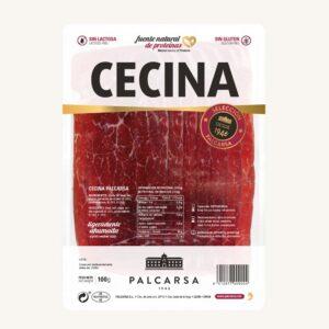 Cecina, licht gerookt, uit León, voorgesneden.