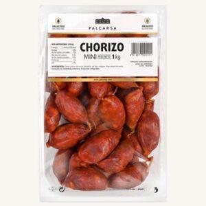 Chorizo mini, dulce (zoet), mini stukjes om te grillen/barbecueën