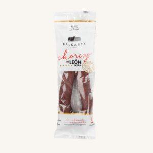 Chorizo uit León dulce (zoet en gerookt) extra, sarta stuk 325 gr
