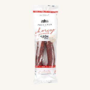 Chorizo picante uit León (pittig en gerookt), extra, sarta stuk 325 gr