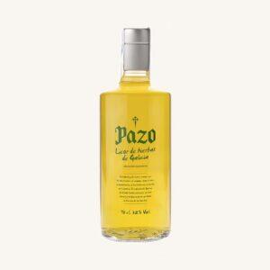 Kruidenlikeur uit Galicië (Licor de Hierbas), IGP Galicia, op basis van Orujo, fles van 70 cl