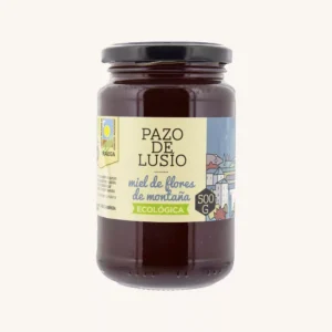 Pazo de Lusío Biologische berghoning (miel de montaña ecológica), IGP, uit Galicië, pot