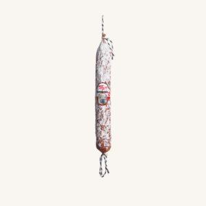 Longaniza van chorizo uit Catalonië, stuk