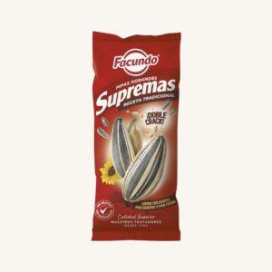 Pipas Supremas (grote geroosterde zonnebloempitten), uit Palencia, middelgrote zak