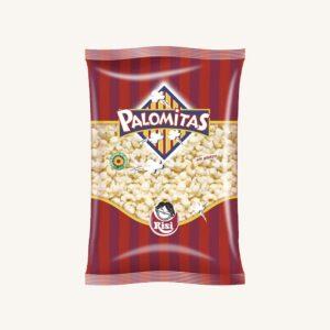 Risi Palomitas Original, popcorn gebakken met botersmaak, uit Madrid, zak