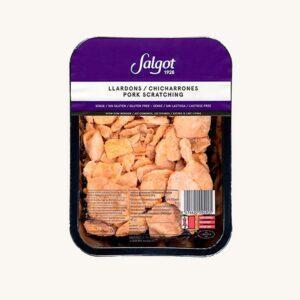 Chicharrones / Llardons (varkensvlees), dienblad