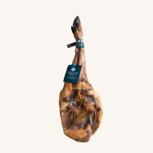 Eikelgevoerde 100% Ibérico schouderham (Paleta) Pata Negra - black label, van Jabugo