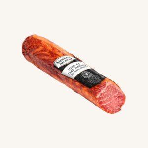 Caña de Lomo de cebo 50% Ibérico (varkenslende), uit Extremadura, half stuk