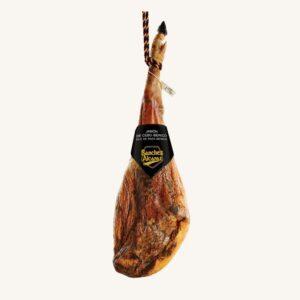 Ibérico (50%) de ceboham (jamón), white label, uit Salamanca of Extremadura, volbeen