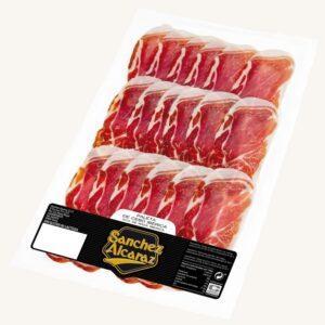 Ibérico (50%) de cebo schouderham (paleta), white label, uit Salamanca of Extremadura, voorgesneden