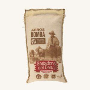 Bomba Rijst (arroz), DOP Arròs del Delta de l´Ebre, uit Tarragona, zak