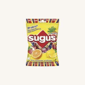 Sugus assortiment van zachte, kauwbare snoepjes met fruitsmaak, klein zakje