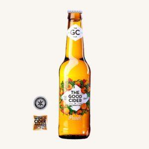 Perzikcider, fles