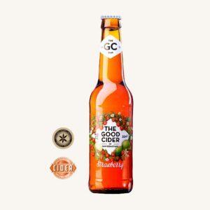 Aardbeiencider, fles