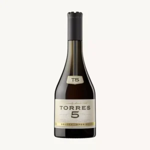 Torres 5, brandewijn Solera Imperial Reserva, Brandewijn de Penedès, uit Catalonië, fles