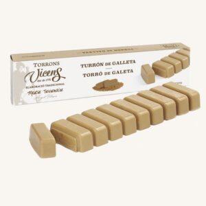 Torrons Vicens Cookie Nougat (turrón / torró de Galleta), doosje