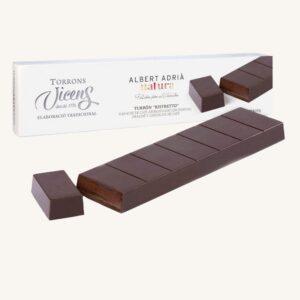 Torrons Vicens Ristretto Koffie nougat - Albert Adrià natura (turrón / torró de café Ristretto), kistje