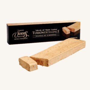 Torrons Vicens Zachte Amandel Nougat - Excellence lijn (turrón / torró blando de almendra), doos