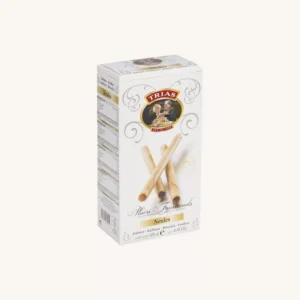 Trias Traditional Barquillos / Neules knapperige, opgerolde wafeltjes uit Girona, kleine doos