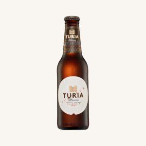 Turia Märzen de Valencia getoast bier (cerveza tostada), uit Valencia, fles
