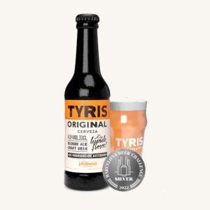 Tyris Original ambachtelijk bier, Blonde Ale-stijl, uit Valencia, fles