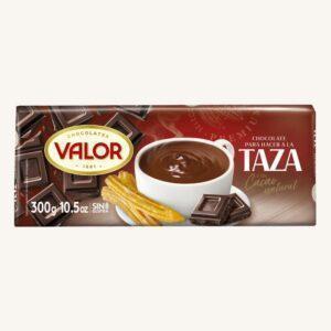 Warme chocolademelk "a la taza" in barformaat, uit Alicante
