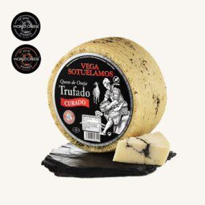 Truffelkaas van schapenvlees, wielvormig