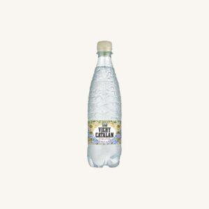 Genuina sprankelend natuurlijk mineraalwater uit Girona, in een klein PET-flesje.