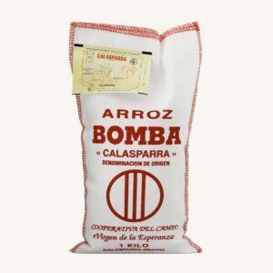 Bomba-rijst (arroz), DO Calasparra, uit Murcia, zak