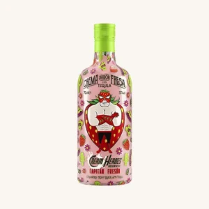 Cream Heroes Strawberry Tequila roomlikeur (crema sabor fresa con tequila), fles