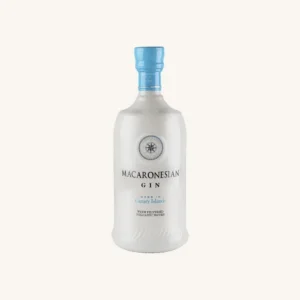 Macaronesische Premium Gin (ginebra), met gefilterd vulkanisch water, afkomstig van de Canarische Eilanden, fles
